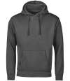 T5152 5152 Tee Jays Unlabeled Hooded Sweatshirt Dark Grey colour image